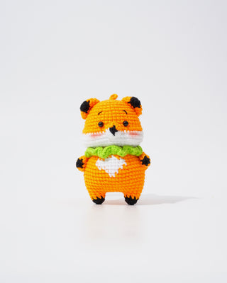 The Cozy Fox Family - Happy Vanilla Crochet