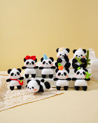 LIMITED Restock: Best-Selling Lovable Giant Panda Amigurumi - Happy Vanilla Crochet