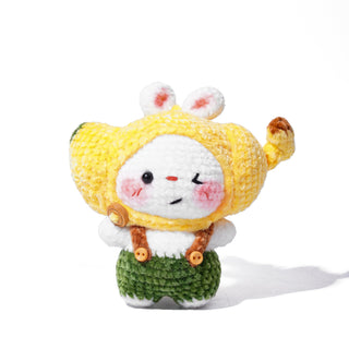 Pre Order NOW, Ship By 31Aug  🍓 Fruity Bunny Collection – A Juicy Twist on Handmade Cuteness! 🐰 - Happy Vanilla Crochet