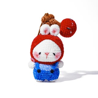 Pre Order NOW, Ship By 31Aug  🍓 Fruity Bunny Collection – A Juicy Twist on Handmade Cuteness! 🐰 - Happy Vanilla Crochet
