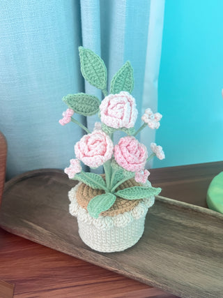 Everlasting Garden: Miniature Pot Plant Treasuries - Happy Vanilla Crochet