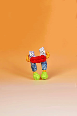 Letters Handcrafted Crochet Alphabet Friends - from A to Z - Perfect gift/ Name initials - Happy Vanilla Crochet