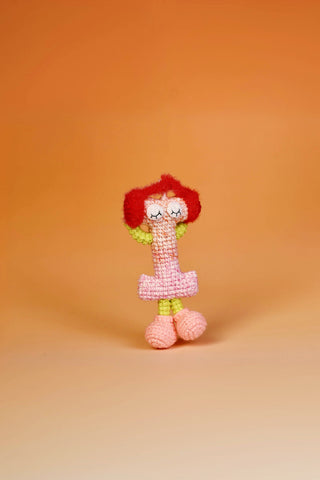 Letters Handcrafted Crochet Alphabet Friends - from A to Z - Perfect gift/ Name initials - Happy Vanilla Crochet