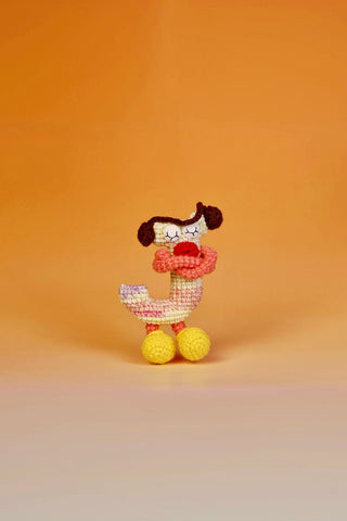 Letters Handcrafted Crochet Alphabet Friends - from A to Z - Perfect gift/ Name initials - Happy Vanilla Crochet