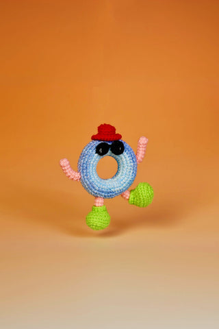 Letters Handcrafted Crochet Alphabet Friends - from A to Z - Perfect gift/ Name initials - Happy Vanilla Crochet