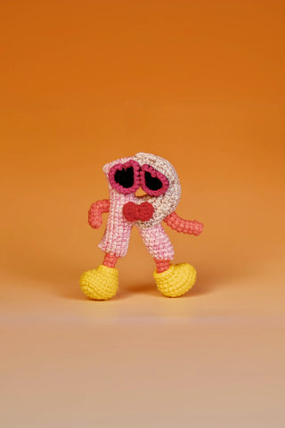 Letters Handcrafted Crochet Alphabet Friends - from A to Z - Perfect gift/ Name initials - Happy Vanilla Crochet