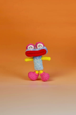 Letters Handcrafted Crochet Alphabet Friends - from A to Z - Perfect gift/ Name initials - Happy Vanilla Crochet