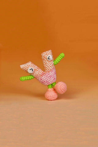 Letters Handcrafted Crochet Alphabet Friends - from A to Z - Perfect gift/ Name initials - Happy Vanilla Crochet