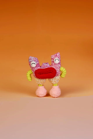 Letters Handcrafted Crochet Alphabet Friends - from A to Z - Perfect gift/ Name initials - Happy Vanilla Crochet