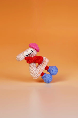 Letters Handcrafted Crochet Alphabet Friends - from A to Z - Perfect gift/ Name initials - Happy Vanilla Crochet