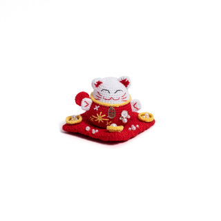 Fortune Feline Family: Adorable Lucky Cat Crochet Collection - Happy Vanilla Crochet