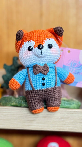 The Cozy Fox Family - Happy Vanilla Crochet
