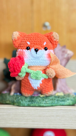 The Cozy Fox Family - Happy Vanilla Crochet