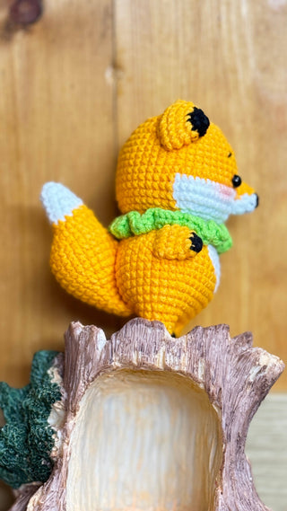 The Cozy Fox Family - Happy Vanilla Crochet
