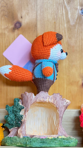 The Cozy Fox Family - Happy Vanilla Crochet