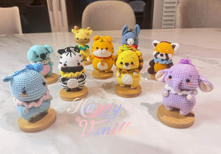 Cuddle Crew Friends - Happy Vanilla Crochet