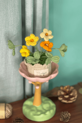 XXL Pot Plants : Larger the size, Bigger the smile - Happy Vanilla Crochet