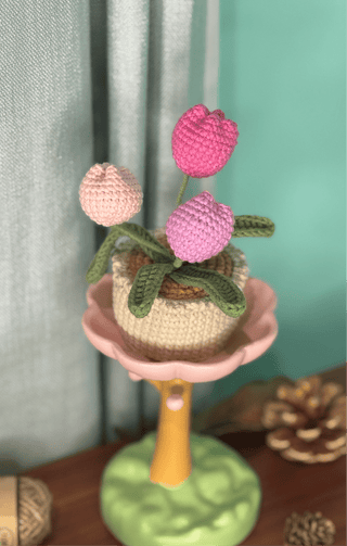 XXL Pot Plants : Larger the size, Bigger the smile - Happy Vanilla Crochet