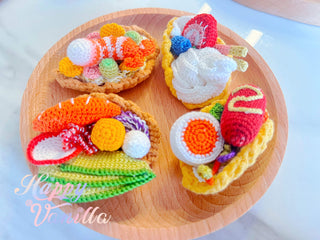 Delightful Crocheted Food Crafts - Happy Vanilla Crochet
