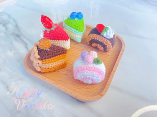 Delightful Crocheted Food Crafts - Happy Vanilla Crochet