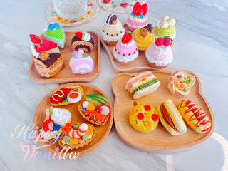 Delightful Crocheted Food Crafts - Happy Vanilla Crochet
