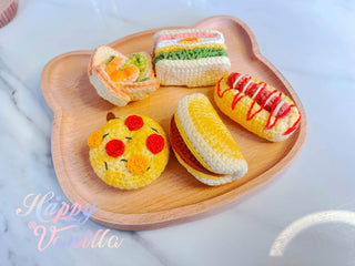 Delightful Crocheted Food Crafts - Happy Vanilla Crochet