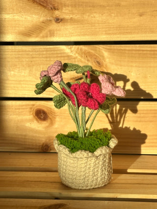 Everlasting Garden: Miniature Pot Plant Treasuries - Happy Vanilla Crochet