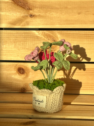Everlasting Garden: Miniature Pot Plant Treasuries - Happy Vanilla Crochet