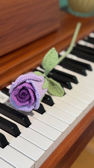 Handmade Crochet Rose Bouquet - A Unique and Everlasting Gift - Happy Vanilla Crochet