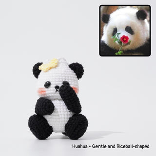 LIMITED Restock: Best-Selling Lovable Giant Panda Amigurumi - Happy Vanilla Crochet
