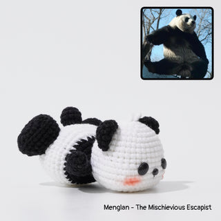 LIMITED Restock: Best-Selling Lovable Giant Panda Amigurumi - Happy Vanilla Crochet
