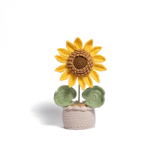 Eternal Sunshine: Happy Sunflower Garden - Happy Vanilla Crochet