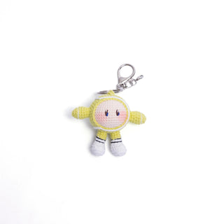 Tennis Ball Bag Charm — direct bag charm product shot