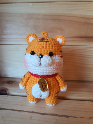 Courageous Lucky Tiger Collection - Happy Vanilla Crochet