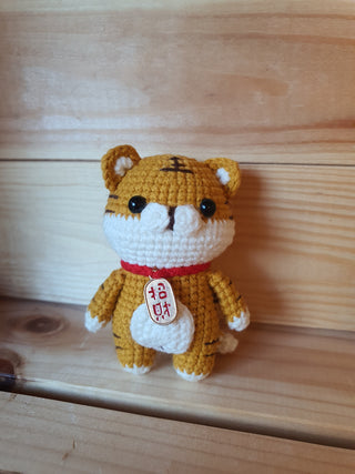 Courageous Lucky Tiger Collection - Happy Vanilla Crochet
