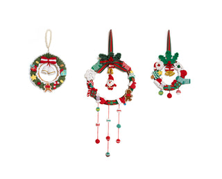 Jolly Jingle Christmas Wreaths - Christmas Collection - Happy Vanilla Crochet