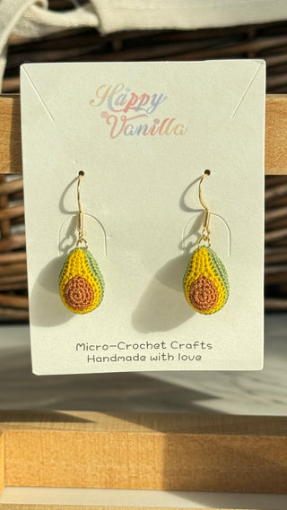 Earring Danglers Micro-Crochet that Blossom with Charm—Tiny Treasures for Your Ears