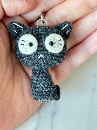 Shetland wool Amigurumi Bag Charm