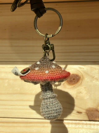 Shetland wool Amigurumi Bag Charm