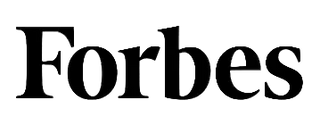 Forbes logo in black text on a white background