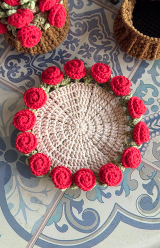 Rose Coaster and Pot Plant