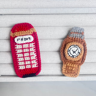 London Souvenir — Magnet big ben and phone booth - Happy Vanilla Crochet