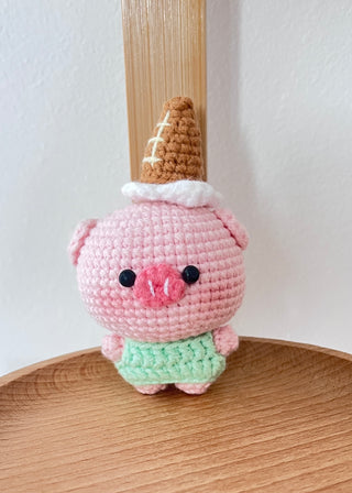 Pig cute cute - Happy Vanilla Crochet