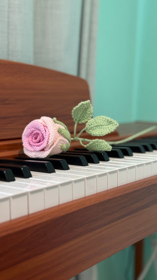 Handmade Crochet Rose Bouquet - A Unique and Everlasting Gift