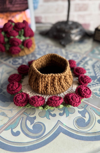 Rose Coaster and Pot Plant