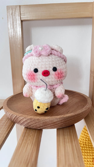 Pig cute cute - Happy Vanilla Crochet
