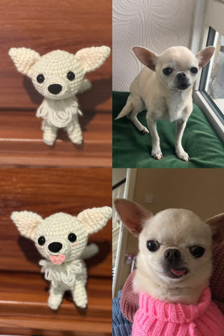 Fabriquez sur commande votre animal de compagnie au crochet