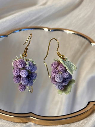 Earring Danglers Micro-Crochet that Blossom with Charm—Tiny Treasures for Your Ears