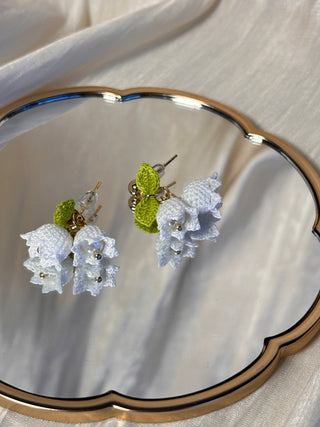 Earring Danglers Micro-Crochet that Blossom with Charm—Tiny Treasures for Your Ears