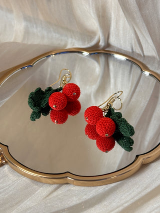 Earring Danglers Micro-Crochet that Blossom with Charm—Tiny Treasures for Your Ears